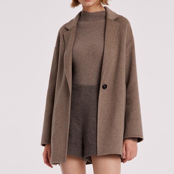 Goelia Pure Cashmere Coat - Picture 1 of 16